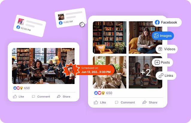 schedule posts on facebook