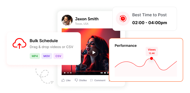 schedule youtube videos