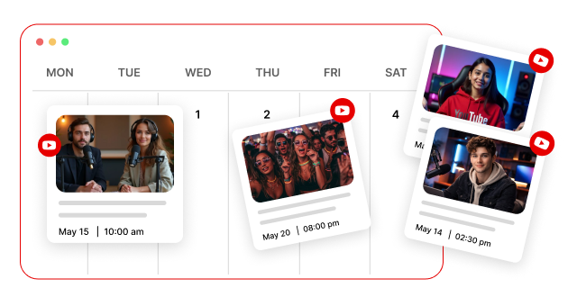 youtube scheduler