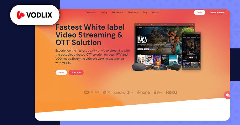 Vodlix - White label OTT Solution