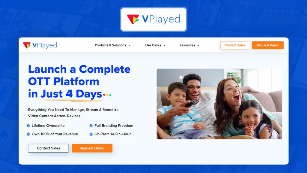 VPlayed - White Label OTT Platform